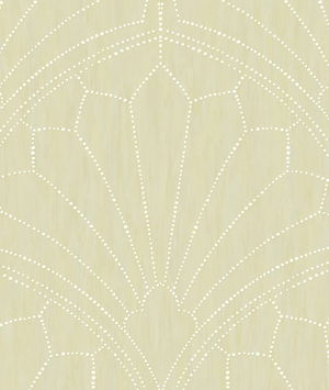 Seabrook Designs Scallop Medallion Sand Dunes Wallpaper