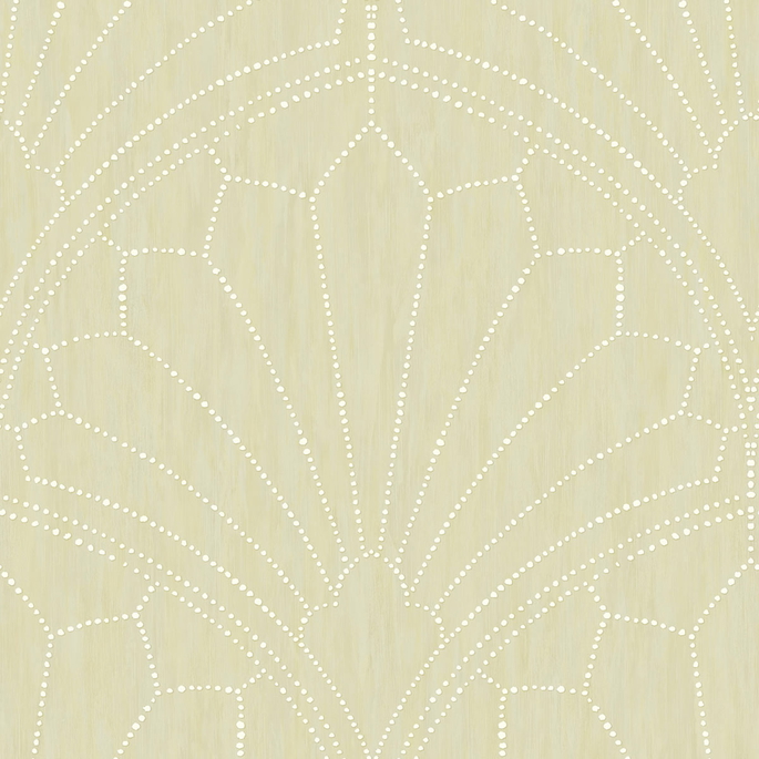 Seabrook Designs Scallop Medallion Sand Dunes Wallpaper image 1 of 2
