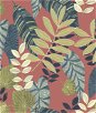 Seabrook Designs Tropicana Leaves Redwood/Olive/Washed Denim Fabric