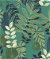 Seabrook Designs Tropicana Leaves Jade/Rosemary/Spruce