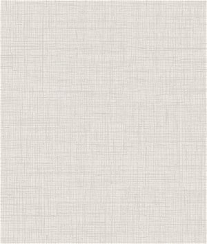 Seabrook Designs Bermuda Linen Stringcloth Gray Mist Wallpaper