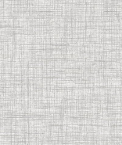Seabrook Designs Bermuda Linen Stringcloth Daydream Gray & Ivory Wallpaper