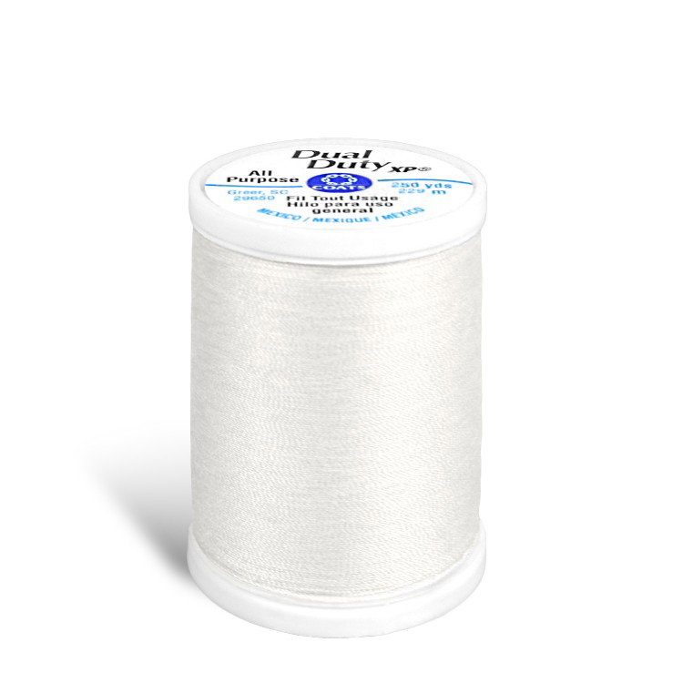 Coats &amp; Clark Dual Duty XP Thread - Winter White, 250 Yards