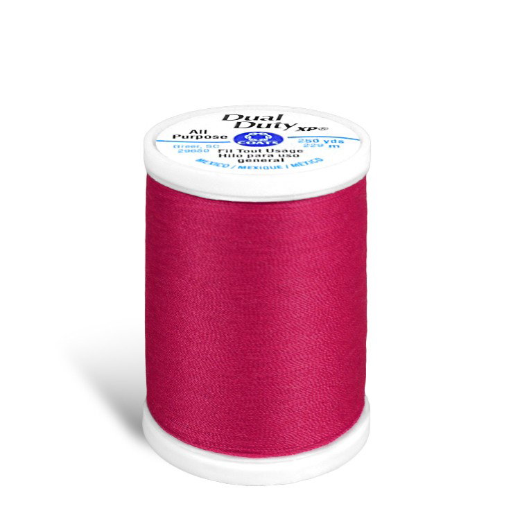 Coats &amp; Clark Dual Duty XP Thread - Azalea, 250 Yards