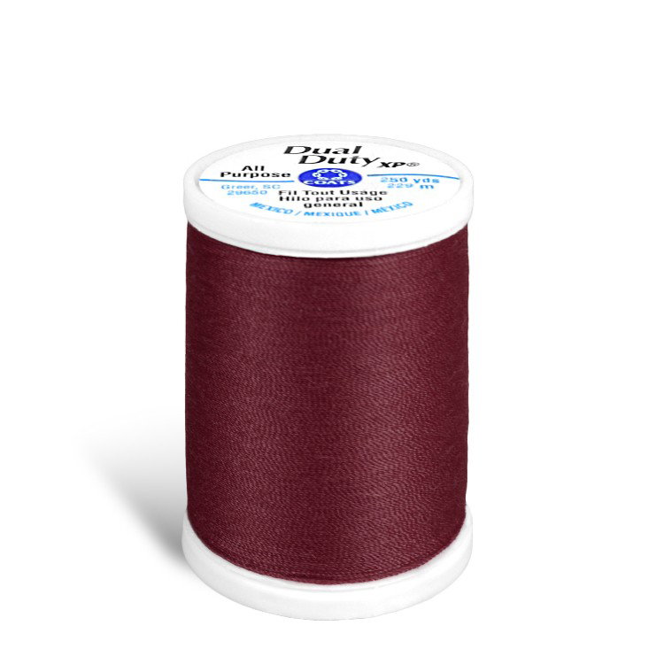 Coats &amp; Clark Dual Duty XP Thread - Barberry Red, 250 Yards