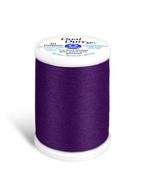 Coats & Clark Dual Duty XP Thread - Purple, 250 Yards