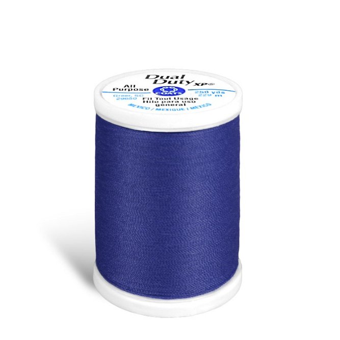 Coats &amp; Clark Dual Duty XP Thread - Crayon Blue, 250 Yards