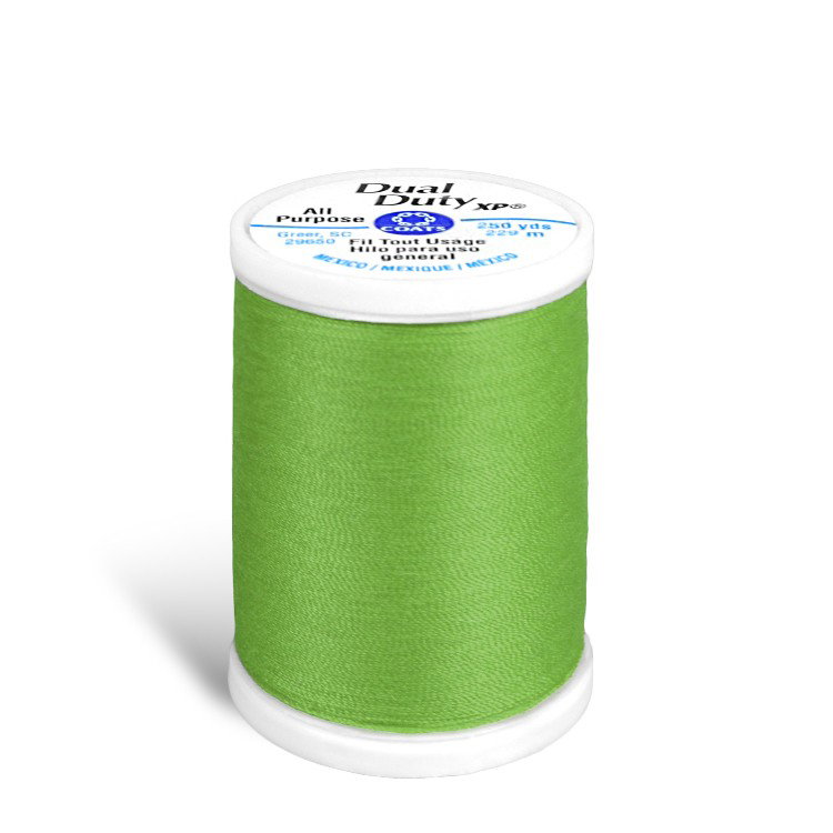 Coats &amp; Clark Dual Duty XP Thread - Lime, 250 Yards