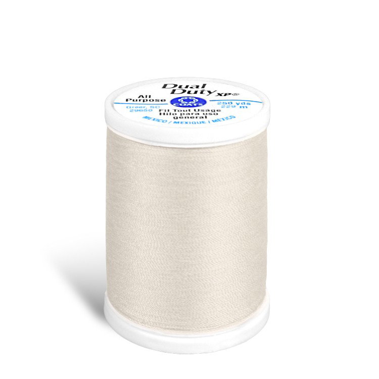 Coats &amp; Clark Dual Duty XP Thread - Natural, 250 Yards