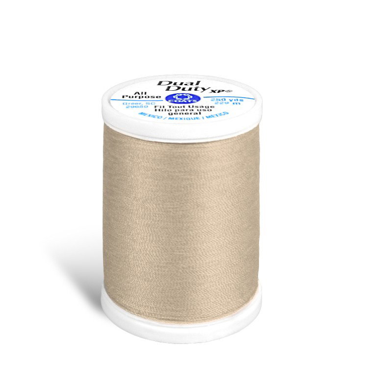Coats &amp; Clark Dual Duty XP Thread - Buff, 250 Yards