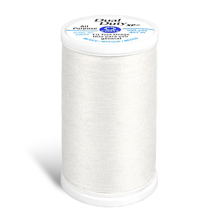 Coats &amp; Clark Dual Duty XP Thread - Winter White, 500 Yards