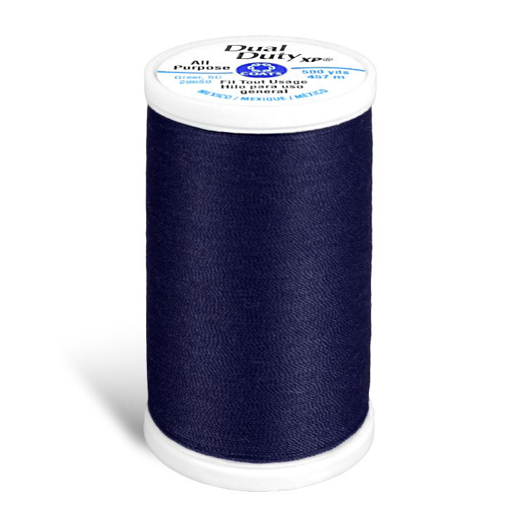 Coats &amp; Clark Dual Duty XP Thread - Freedom Blue, 500 Yards