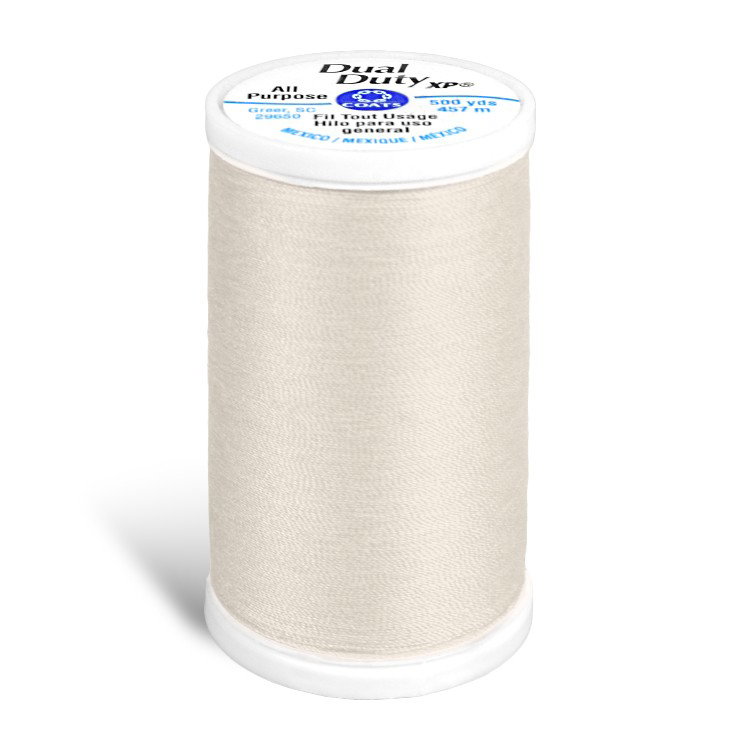 Coats &amp; Clark Dual Duty XP Thread - Natural, 500 Yards