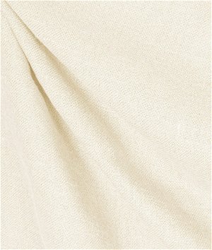 14.7 Oz Ivory Tumbled European Linen Fabric