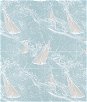 Premier Prints Sail Away Spa Blue Fabric