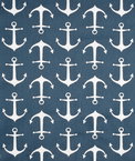 Premier Prints Sailor Premier Navy Twill Fabric