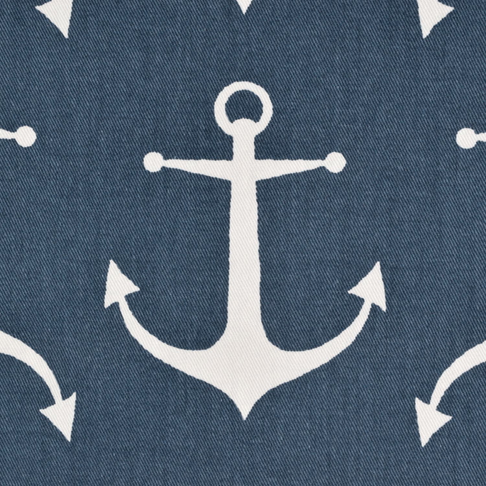Premier Prints Sailor Premier Navy Twill Fabric image 2 of 3