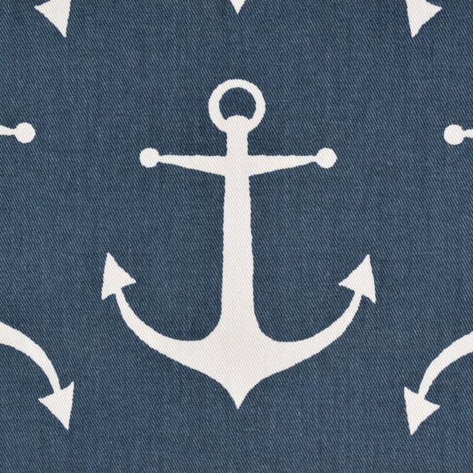 Premier Prints Sailor Premier Navy Twill Fabric image 2 of 3