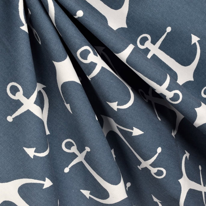 Premier Prints Sailor Premier Navy Twill Fabric image 3 of 3
