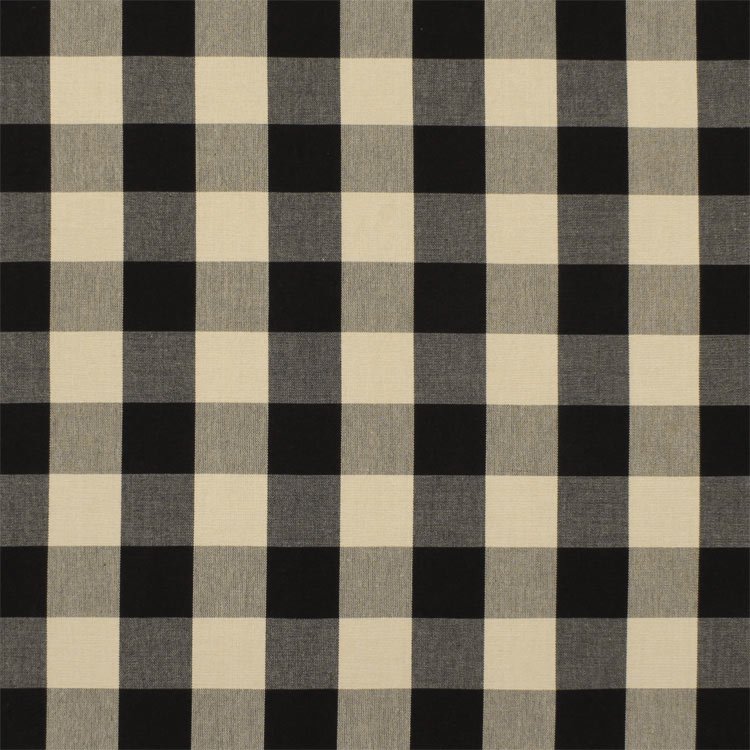 Covington Sandwell Black/Tan Fabric