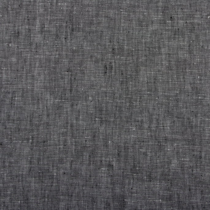 120" Black Sarasota Linen Fabric image 2 of 2