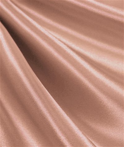 Nude Cotton Rayon Baronet Satin Fabric