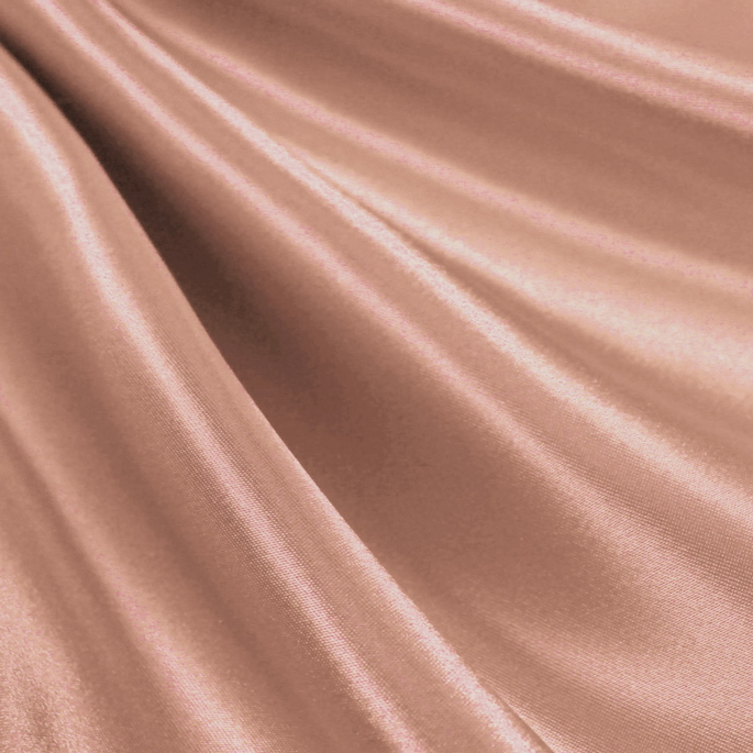 Nude Cotton Rayon Baronet Satin Fabric image 1 of 1