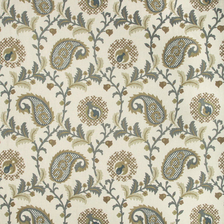 Kravet Saudade Paisley Dried Thyme Fabric