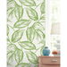 Seabrook Designs Beckett Sketched Leaves Apple Green Wallpaper thumbnail image 3 of 3
