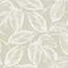 Seabrook Designs Beckett Sketched Leaves Oat Wallpaper