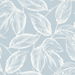 Seabrook Designs Beckett Sketched Leaves Baby Blue Wallpaper thumbnail image 1 of 3