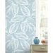 Seabrook Designs Beckett Sketched Leaves Baby Blue Wallpaper thumbnail image 3 of 3