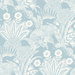 Seabrook Designs Suvi Palm Grove Sky Blue Wallpaper