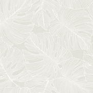 Seabrook Designs Tarra Monstera Leaf White Sand Wallpaper