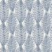 Seabrook Designs Kira Leaf Husk Blue Suede Wallpaper