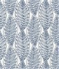 Seabrook Designs Kira Leaf Husk Blue Suede Wallpaper