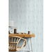 Seabrook Designs Kira Leaf Husk Cape Blue Wallpaper thumbnail image 2 of 3