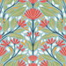 Seabrook Designs Carmela Folk Floral Summer Garden Wallpaper