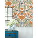 Seabrook Designs Carmela Folk Floral Summer Ends Wallpaper thumbnail image 3 of 3
