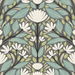 Seabrook Designs Carmela Folk Floral Spirit Grey Wallpaper thumbnail image 1 of 3