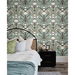 Seabrook Designs Carmela Folk Floral Spirit Grey Wallpaper thumbnail image 2 of 3