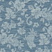Seabrook Designs Juno Island Floral Bay Blue Wallpaper