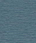 Seabrook Designs Isla Faux Jute Bay Blue Wallpaper