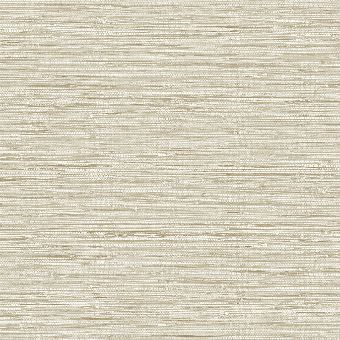 Seabrook Designs Isla Faux Jute Balanced Beige Wallpaper image 1 of 3