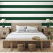 Seabrook Designs Dylan Striped Stringcloth Marine Green Wallpaper thumbnail image 2 of 4
