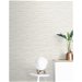 Seabrook Designs Skye Wave Stringcloth Barley White Wallpaper thumbnail image 2 of 3