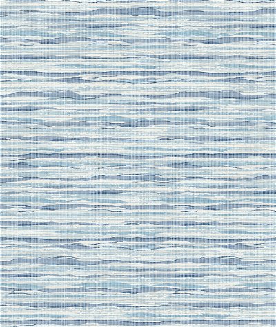 Seabrook Designs Skye Wave Stringcloth Summer Surf Wallpaper