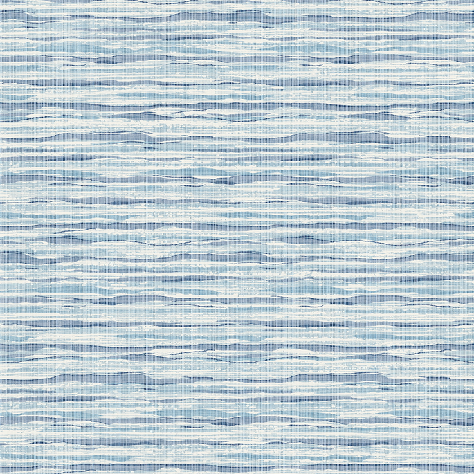 Seabrook Designs Skye Wave Stringcloth Summer Surf Wallpaper image 1 of 3