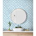Seabrook Designs Talia Botanical Medallion Breezy Blue Wallpaper thumbnail image 3 of 3