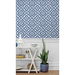 Seabrook Designs Talia Botanical Medallion Cottage Blue Wallpaper thumbnail image 2 of 3